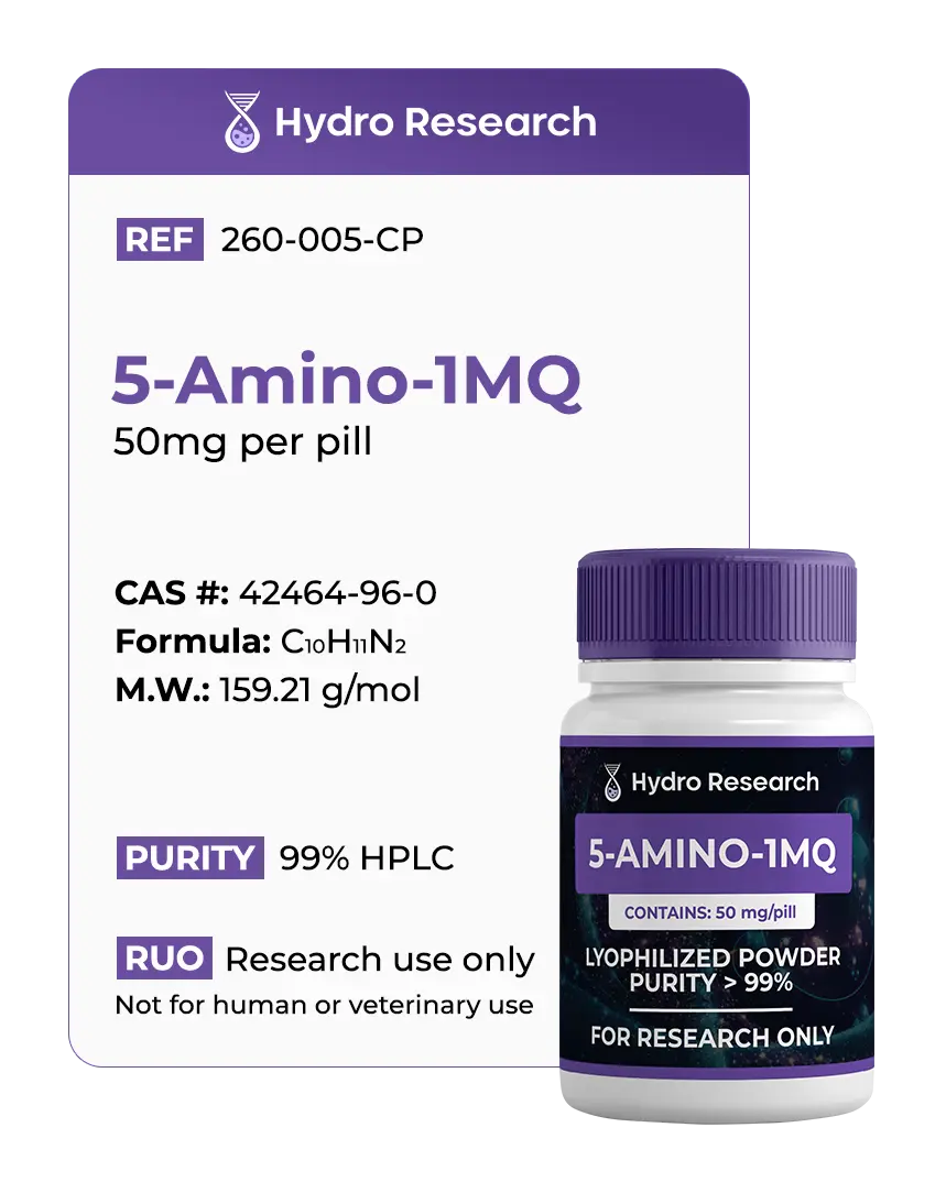 5 Amino 1MQ 50mg x 120 tablets